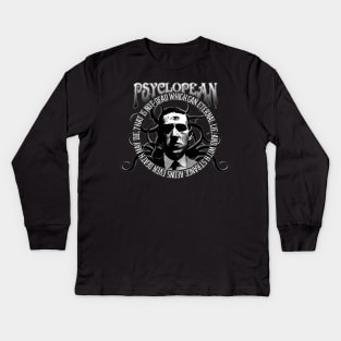 Psyclopean - Strange Aeons - Lovecraft Tentacles Dark Ambient Dungeon Synth Kids Long Sleeve T-Shirt